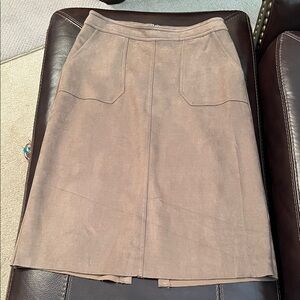 Catherine Malandrino Brown A-Line Skirt